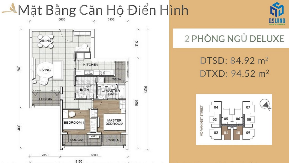 2 phòng ngủ Deluxe