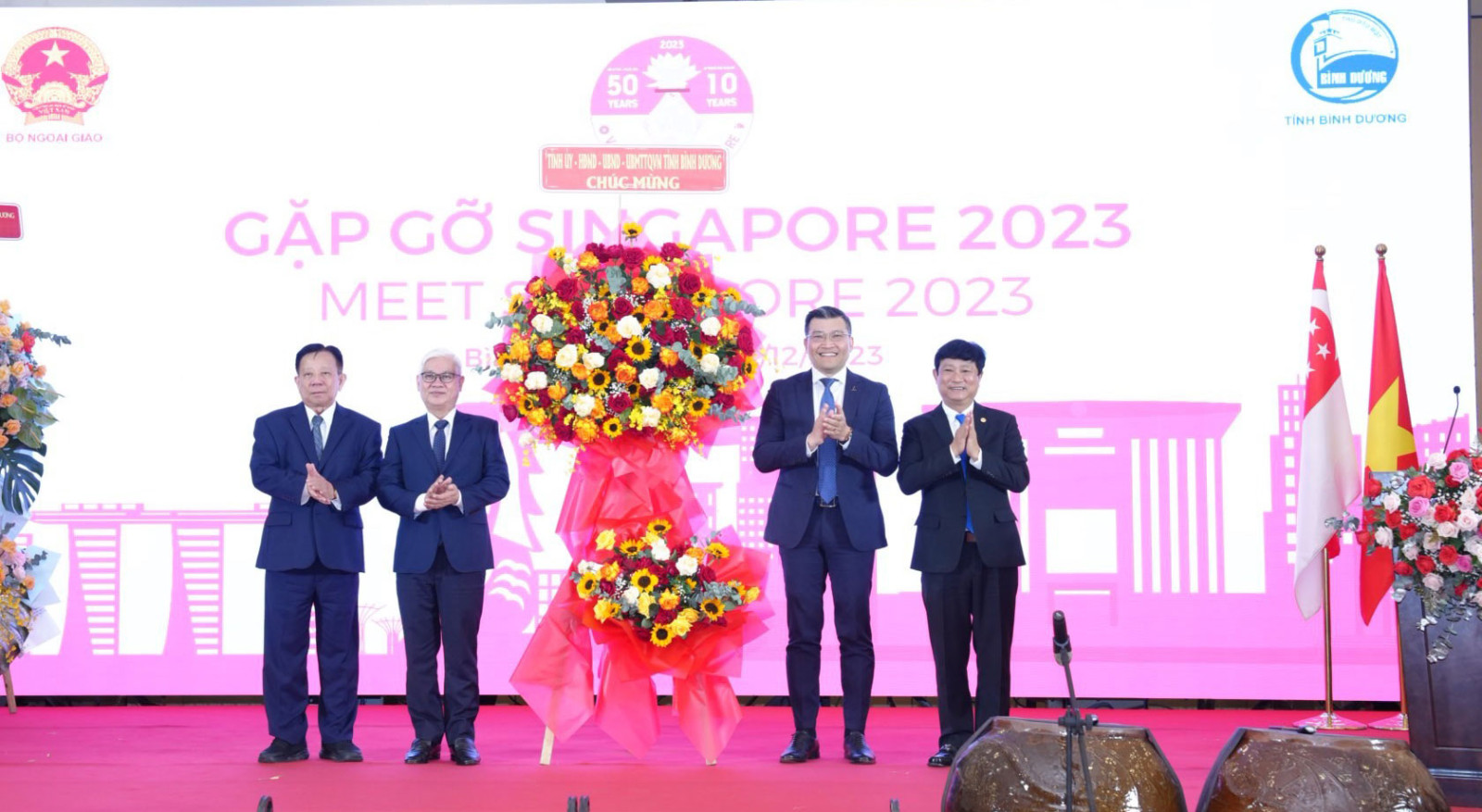 Bình Dương mở rộng hợp tác đầu tư với Singapore