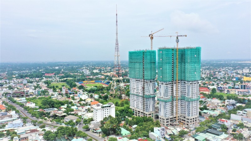 Dự kiến cất nóc tháng 7/2023, Happy One Central sẽ sớm hoàn thiện, trở thành khu dân cư văn minh, năng động mới của Thủ Dầu Một.